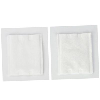 ARTSEWPLY 64 Pcs Portable Makeup Cotton Pads Soft Absorbent Nonwoven Facial Remover Squares for Travel and Home Use Disposable Pads for Nail Art Random Color Individual Packs Random Color
