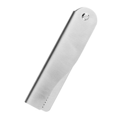 SAFIGLE Stainless Steel Mustache Comb Multifunctional Pocket Hair Beard Styling Tool for Men Static Fine Tooth Grooming Comb for Travel and Daily Use