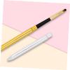 BATHVEVE 6Pcs Retractable Lip Brushes Makeup Tool for Women Dual Ended Non Stick Lipstick Applicators with Soft Bionic Wool Heads in Gold Silver Black Portable Cosmetic Beauty Kit view 4