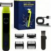 2025Beard & Body Hair Trimmer for Men [All-in-One] USB-C Fast Charging, Adjustable Comb,Groin & Ball Hair Painless Electric Shaver, Travel Razors, Dry Cordless Foil Shavers Low Noise view 1
