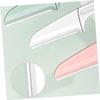 Ipetboom 6pcs Foldable Eyebrow Shavers for Women Portable Facial Hair Trimmers with Small Head for Precise Detailing Non Slip Grip Razors in Pink White Green for Professional Grooming view 4