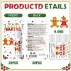 30 Pack Christmas Lip Balms Gifts Bulk Gingerbread Baking Baby Shower Games Prizes Gifts Bulk Lip Balms Favors for Winners Adults Guests Gender Reveal Favors Decorations Christmas Party Supplies view 2