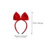 NIYANGLE 4Pcs Big Bow Headbands for Women Decorative Hairbands with Soft Surface Comfortable Fit Hair Decor Accessories for Parties and Festivals Multi Purpose Stylish Hair Ornament view 2