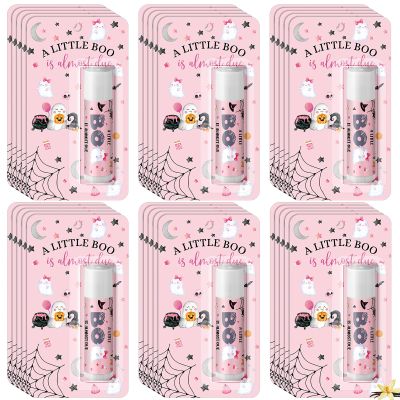 30 Pack Christmas Little Boo Baby Shower Games Prizes Party Gifts Bulk Lip Balms Favors for Winners Adults Guests Gender Reveal Favors Decorations Baby Shower Souvenirs Gift Bags Stuffers