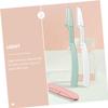FOMIYES 6pcs Foldable Eyebrow Trimmer for Women Multipurpose Hair Razor with Blades Compact Folding Design for Precise Facial and Neck Hair Removal Beauty Tool for Home and Salon Use view 4