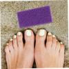Beaupretty 4PCS Natural Pumice Stone Foot Care Scrapers Callus Removers for Men Women Rough Pedicure Tools for Dead Skin Removal and Heel Smoothing Feet Rasp with Comfortable Random Color view 3