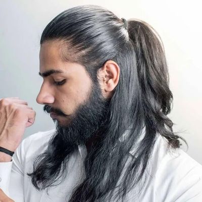 12inch Long Toupee Hair for Men Mens Human Hair Replacement System Mono Lace with PU Natural Hairline Male Hair Pieces Protesis Capilar Hombre Men's Hairpiece 8x10 Inch 1B Off Black