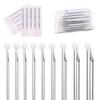 AccGin 90PCS Mixed Body Piercing Needles, 6G 8G 10G 12G 14G 15G 16G 18G 20G Disposable Pre-sterilized Stainless Steel Needles for Body Piercing view 1