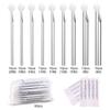 AccGin 90PCS Mixed Body Piercing Needles, 6G 8G 10G 12G 14G 15G 16G 18G 20G Disposable Pre-sterilized Stainless Steel Needles for Body Piercing view 2