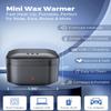 Boloye Nose Wax Kit with 100g Natural Resin Wax & 20 Sticks, Mini Nose Hair Wax Kit with Smart Temp Control, USB Fast Heat, 3-Min Hair Removal  Lasts 46 Weeks | For Nose & Ear, Up to 15 Uses view 2