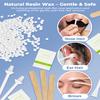 Boloye Nose Wax Kit with 100g Natural Resin Wax & 20 Sticks, Mini Nose Hair Wax Kit with Smart Temp Control, USB Fast Heat, 3-Min Hair Removal  Lasts 46 Weeks | For Nose & Ear, Up to 15 Uses view 3