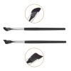 Angled Eyeliner Brush, 3PCS Fine Angled Eyebrow Concealer Brushes Ultra Thin Slanted Flat Angle Eyeliner Tool view 3