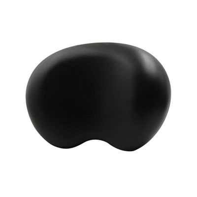 ETHZZLE Non Slip Bath Pillow with Strong Suction Cups Ergonomic Bathtub Headrest for Neck Support and Comfort Suitable for Adults and Pregnant Women Black Slip Backrest Cushion for All Tub