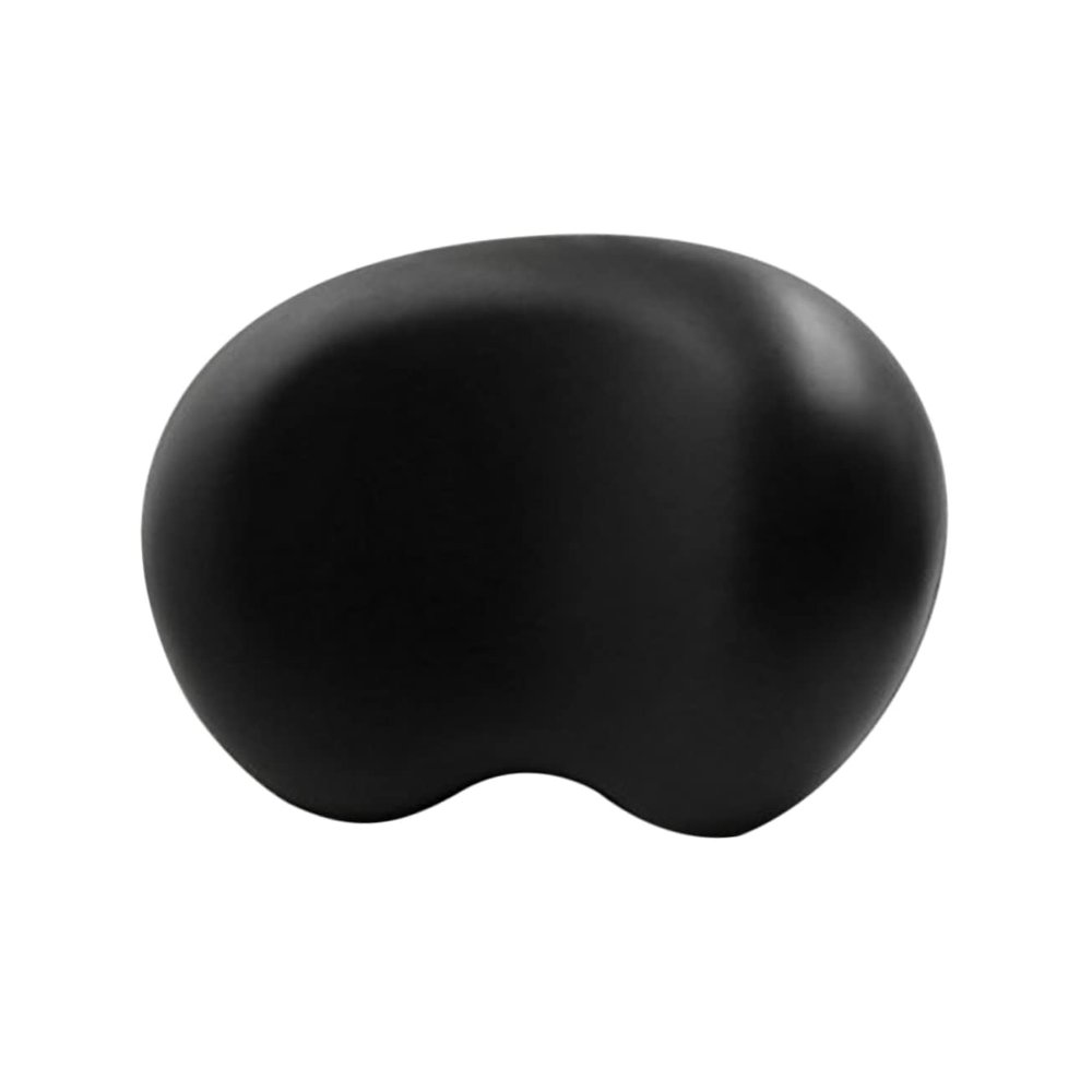 ETHZZLE Non Slip Bath Pillow with Strong Suction Cups Ergonomic Bathtub Headrest for Neck Support and Comfort Suitable for Adults and Pregnant Women Black Slip Backrest Cushion for All Tub