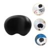 ETHZZLE Non Slip Bath Pillow with Strong Suction Cups Ergonomic Bathtub Headrest for Neck Support and Comfort Suitable for Adults and Pregnant Women Black Slip Backrest Cushion for All Tub view 2