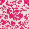 ALINUOYQ 3Pcs Aesthetic Padded Makeup Bag Floral Printed Quilting Storage Bag (Rose Red) view 2