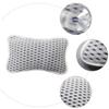 Baluue Mesh Bathtub Pillow with Neck and Back Support Non Slip Shower Cushion with Strong Suction Cups Elastic Polyester Spa Tub Pillow for Head and Shoulder Relaxation Fit for Smooth view 2