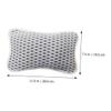 Baluue Mesh Bathtub Pillow with Neck and Back Support Non Slip Shower Cushion with Strong Suction Cups Elastic Polyester Spa Tub Pillow for Head and Shoulder Relaxation Fit for Smooth view 3