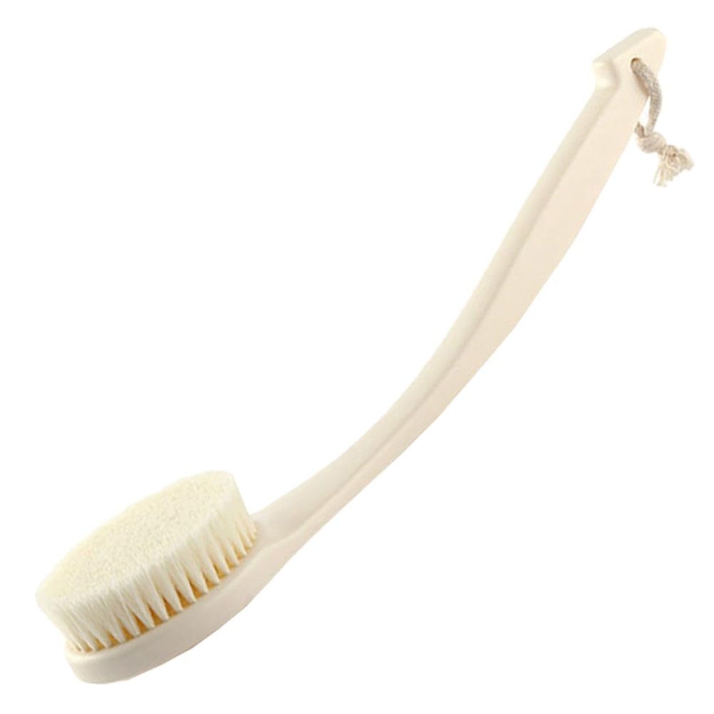 Baluue Long Handle Bath Brush Soft Bristle Body Scrubber for Shower and Back Massage Deep Skin Exfoliating Cleaning Scrubber for Men and Women Promotes Circulation and Removes Excess Oil