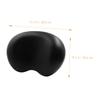 Baluue Non Slip Bath Tub Pillow with Suction Cups Soft Bath Cushion Headrest for Neck and Back Support Fast Drying Comfortable Bathtub Cushion for Adults and Spa Relaxation view 3