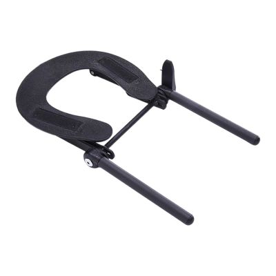 MotiveTech Massage Bed Face Cradle Height Adjustable Headrest Cushion Cradle Headrest Face Pillow Support Bracket for Beauty Bed Home, Black