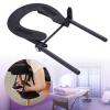 MotiveTech Massage Bed Face Cradle Height Adjustable Headrest Cushion Cradle Headrest Face Pillow Support Bracket for Beauty Bed Home, Black view 3