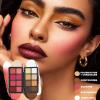 Blush Palette - 16-Color Eyeshadow Makeup Palette Face Blush,Long-Lasting Waterproof Concealer Highlighter for Women Face Makeup Christmas Wedding Party Travel Birthday view 2