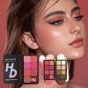 Blush Palette - 16-Color Eyeshadow Makeup Palette Face Blush,Long-Lasting Waterproof Concealer Highlighter for Women Face Makeup Christmas Wedding Party Travel Birthday view 3