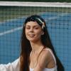 1 Pack Headbands for Women Non Slip Elastic Sports Hair Bands for Women, Soft Cloth Headband for Workout Yoga Fashion Hair Accessories,Easter Cross Art-707 view 2