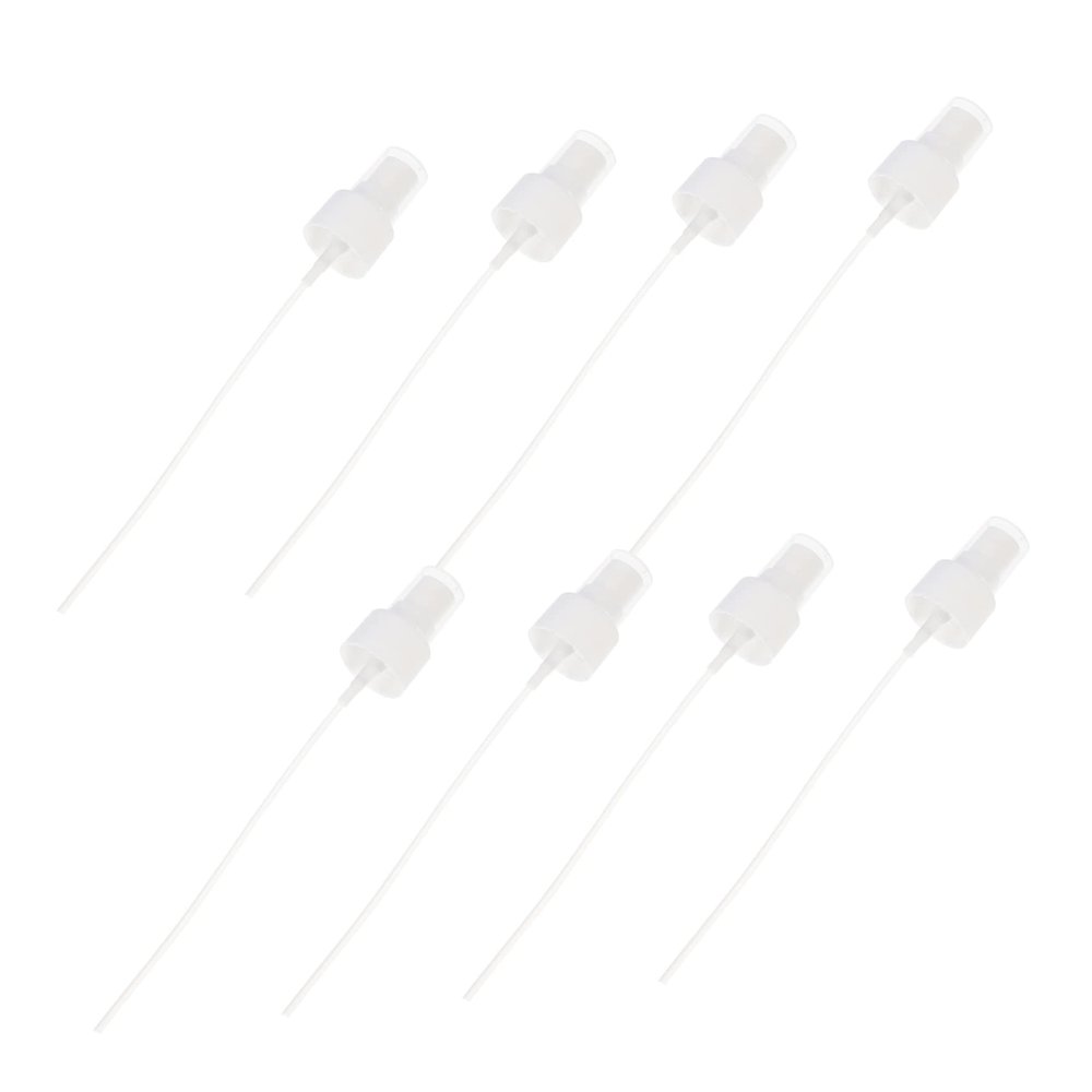 VALICLUD 40pcs Plastic Fine Mist Spray Nozzles for Hair and Travel Bottles