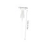 VALICLUD 40pcs Plastic Fine Mist Spray Nozzles for Hair and Travel Bottles view 2