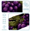 1 Pack Grapes and Green Leaves-1854 Elastic Soft Fabric Non-Slip Women's Fashion Headbands - Soft, Wide, and Stylish for All Occasions view 4