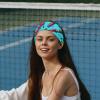 1 Pack Easter Art Cross-951 Elastic Soft Fabric Non-Slip Women's Fashion Headbands - Soft, Wide, and Stylish for All Occasions view 2