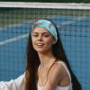 1 Pack Headbands for Women Non Slip Elastic Sports Hair Bands for Women, Soft Cloth Headband for Workout Yoga Fashion Hair Accessories,Easter Art Cross-935 view 2