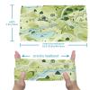 1 Pack Wide Headbands For Women Elastic Headband Colorful Art Map Patterns-109 Head Bands Women's Hair Band Turban Workout Soft Sweat Hairband Accessories view 3
