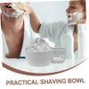 Healeved Reusable Small Men Shaving Bowl Lightweight Plastic Shave Soap Container Large Capacity Deep Design for Rich Foam and Easy Travel Storage view 3