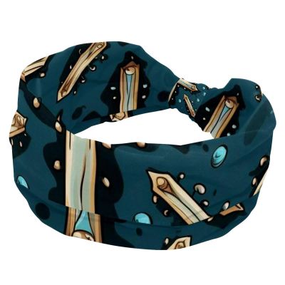 1 Pack Holy Easter Cross-801 Elastic Soft Fabric Non-Slip Women's Fashion Headbands - Soft, Wide, and Stylish for All Occasions