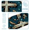1 Pack Holy Easter Cross-801 Elastic Soft Fabric Non-Slip Women's Fashion Headbands - Soft, Wide, and Stylish for All Occasions view 4