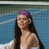 1 Pack Grape Art-1869 Elastic Soft Fabric Non-Slip Women's Fashion Headbands - Soft, Wide, and Stylish for All Occasions view 2