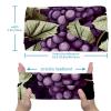 1 Pack Grape Art-1869 Elastic Soft Fabric Non-Slip Women's Fashion Headbands - Soft, Wide, and Stylish for All Occasions view 3
