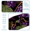 1 Pack Grape Art-1863 Elastic Soft Fabric Non-Slip Women's Fashion Headbands - Soft, Wide, and Stylish for All Occasions view 4