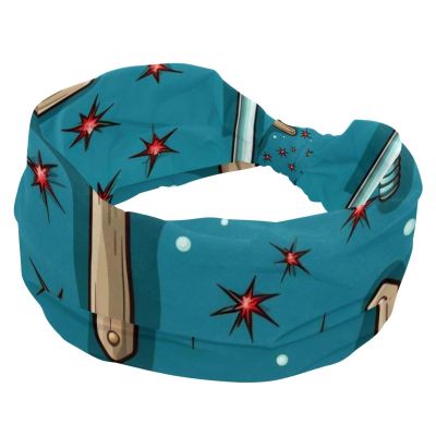 1 Pack Wide Headbands For Women Elastic Headband Easter Cross Art-754 Head Bands Women's Hair Band Turban Workout Soft Sweat Hairband Accessories