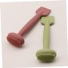 Ipetboom 3Pcs Silicone Facial Mask Brush with Dual Head Applicators for Women Soft Skin Friendly Face Scrubber Easy Mud Mask Application for Eyes Nose and Sensitive Areas Includes Matcha view 4