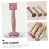 Beaupretty 3Pcs Double Ended Silicone Facial Mask Applicator Brush Soft Makeup Spatula for Precise Mud Mask Application Skin Friendly Scrubber for Eyes Nose Face view 4