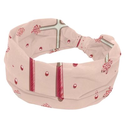 1 Pack Easter Art Cross-927 Elastic Soft Fabric Non-Slip Women's Fashion Headbands - Soft, Wide, and Stylish for All Occasions