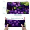 1 Pack Headbands for Women Non Slip Elastic Sports Hair Bands for Women, Soft Cloth Headband for Workout Yoga Fashion Hair Accessories,Grape Art-1868 view 3