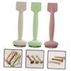 Healifty 3Pcs Silicone Facial Mask Applicator Soft Dual Ended Face Scrubber for Mud Masks Easy Clean Beauty Tools for Women Home Travel Use view 3