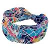 1 Pack Wide Headbands For Women Elastic Headband Colorful Art Map Patterns-85 Head Bands Women's Hair Band Turban Workout Soft Sweat Hairband Accessories view 1