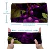 1 Pack Grapes and Green Leaves-1851 Elastic Soft Fabric Non-Slip Women's Fashion Headbands - Soft, Wide, and Stylish for All Occasions view 3