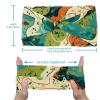 1 Pack Colorful Art Map Patterns-66 Elastic Soft Fabric Non-Slip Women's Fashion Headbands - Soft, Wide, and Stylish for All Occasions view 3